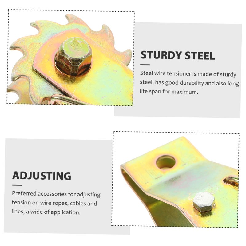Heavy Duty Metal Wire Tensioner Tool Garden Fence Cable Tightener - Image 5