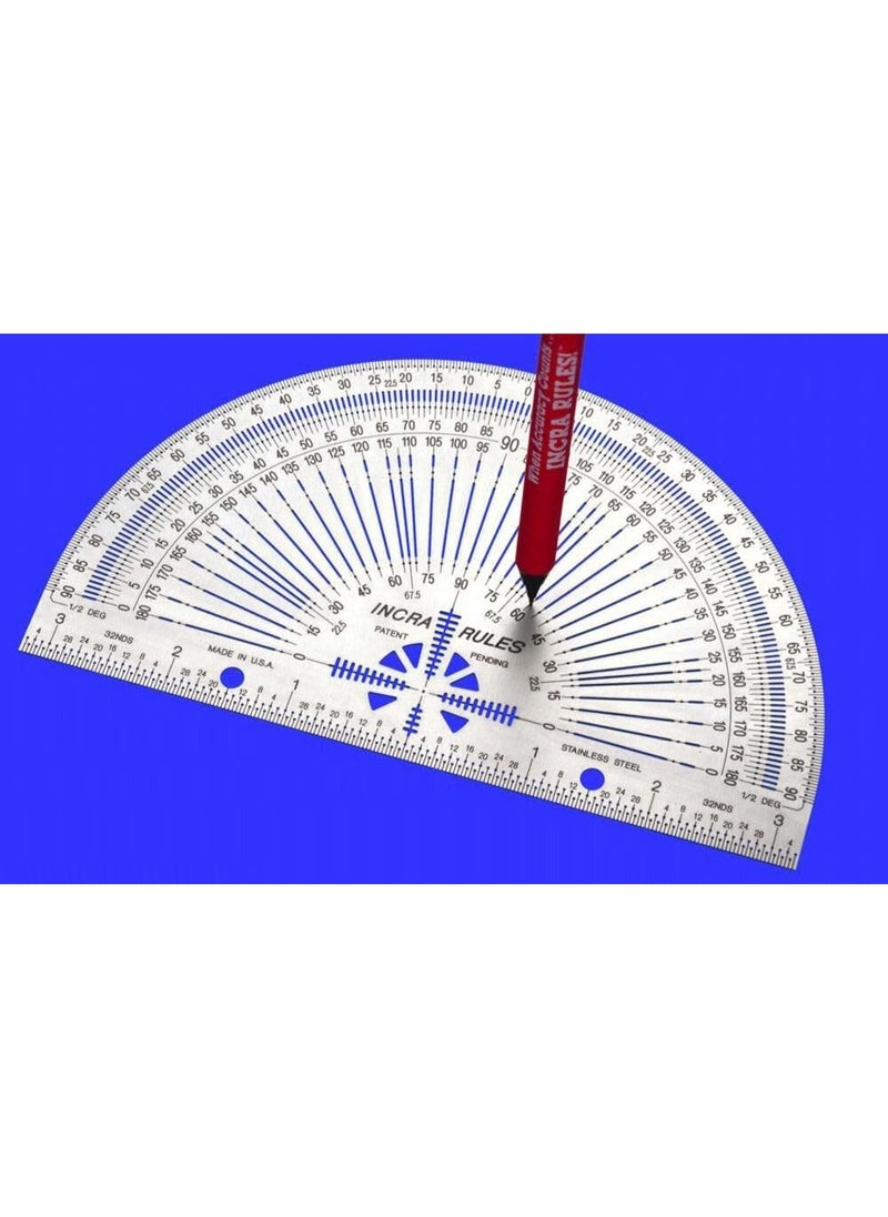 Incra Incra PROTRAC06 6-Inch Precision Marking Protractor  - Image 1