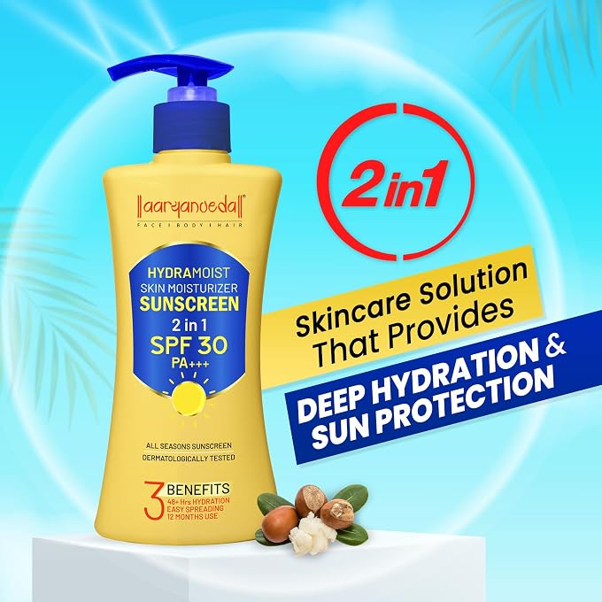 Aryanveda Hydra Moist Moisturizer with SPF 15, 200ml - Image 3