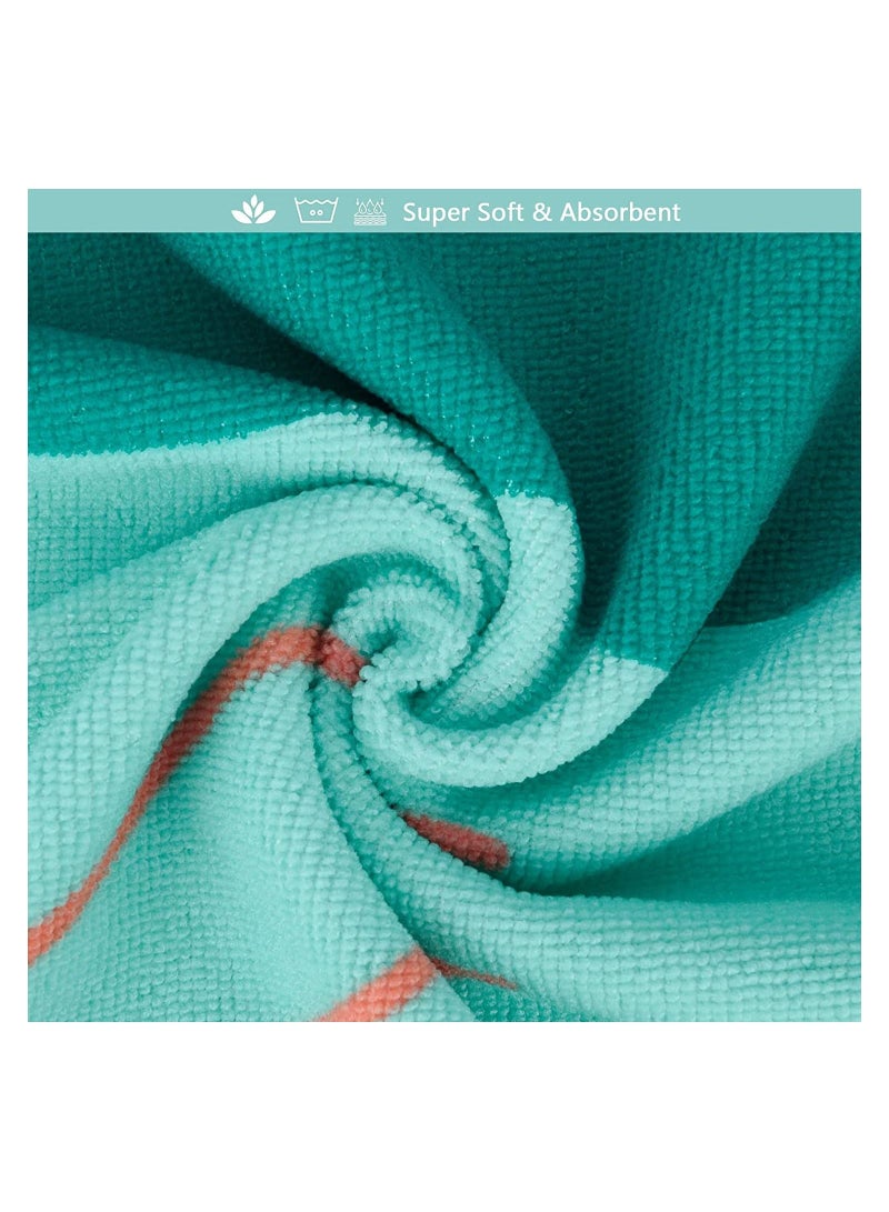 سيوسي Baby Hooded Towels 100% Organic Wearable Towel for Boys Girls Absorbent Toddlers, 25"x 23", 0-6 Years - Image 5