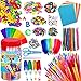 Goody King Arts and Crafts Supplies for Kids Craft Art Supply Jar Kit for Student Age 4 5 6 7 8 9 10 Year Old Crafting Activity Collage Arts Set for Toddlers Preschool DIY Classroom Home Project - Image 3