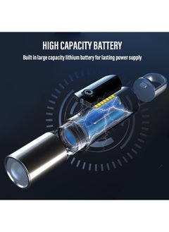 Alruht Multifunctional Flashlight, Super Bright Rechargeable Flashlight, Telescoping with 4 Modes Flashlight for Outdoor, Emergencies, Camping  - Image 5