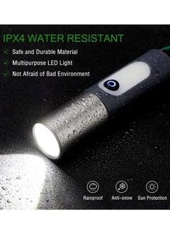 Alruht Multifunctional Flashlight, Super Bright Rechargeable Flashlight, Telescoping with 4 Modes Flashlight for Outdoor, Emergencies, Camping  - Image 3