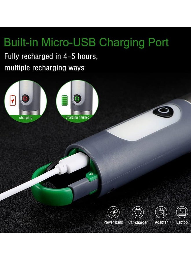 Alruht Multifunctional Flashlight, Super Bright Rechargeable Flashlight, Telescoping with 4 Modes Flashlight for Outdoor, Emergencies, Camping  - Image 4