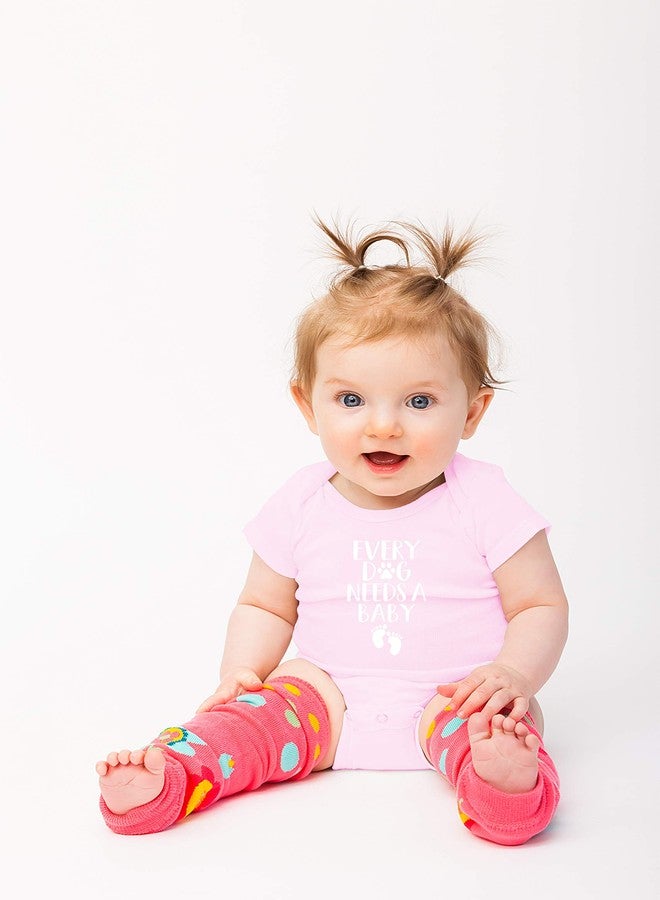 Funnwear كل كلب يحتاج إلى طفل - بدلة أطفال أساسية مضحكة - ملابس أطفال أولاد وبنات حديثي الولادة (حديثي الولادة، وردي) - Image 4