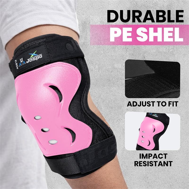 Jaspo Tyro Complete Protective Gear Set for Kids | Helmet with Knee Pads, Elbow Pads & Wrist Guards for Skating, Cycling & Skateboarding (6-14 Years) - Image 3