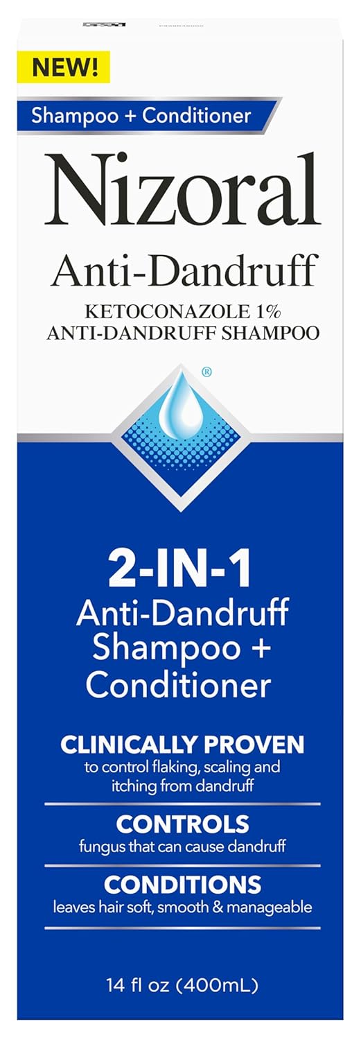Nizoral 2IN1 AntiDandruff Shampoo  Conditioner with 1 Ketoconazole 14 fl oz