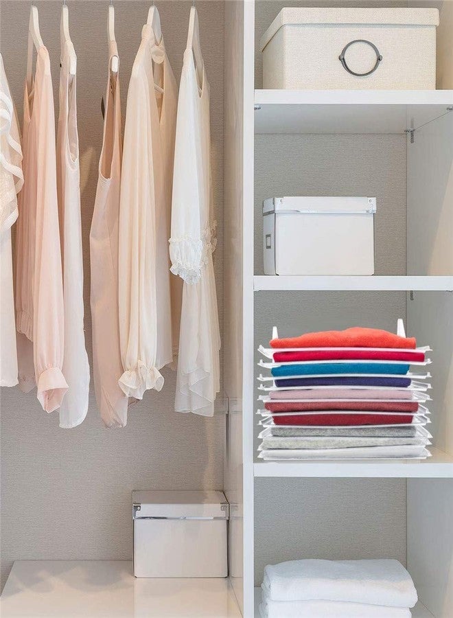 FAGVA T-Shirt Organizer Anti-Wrinkle Clean Clothes Storage Holder Rack System Travel Closet (Pack of 10 Sheet) - Image 2