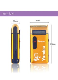 Generic YANDOU Rechargeable electric shaver in gold  - Image 5