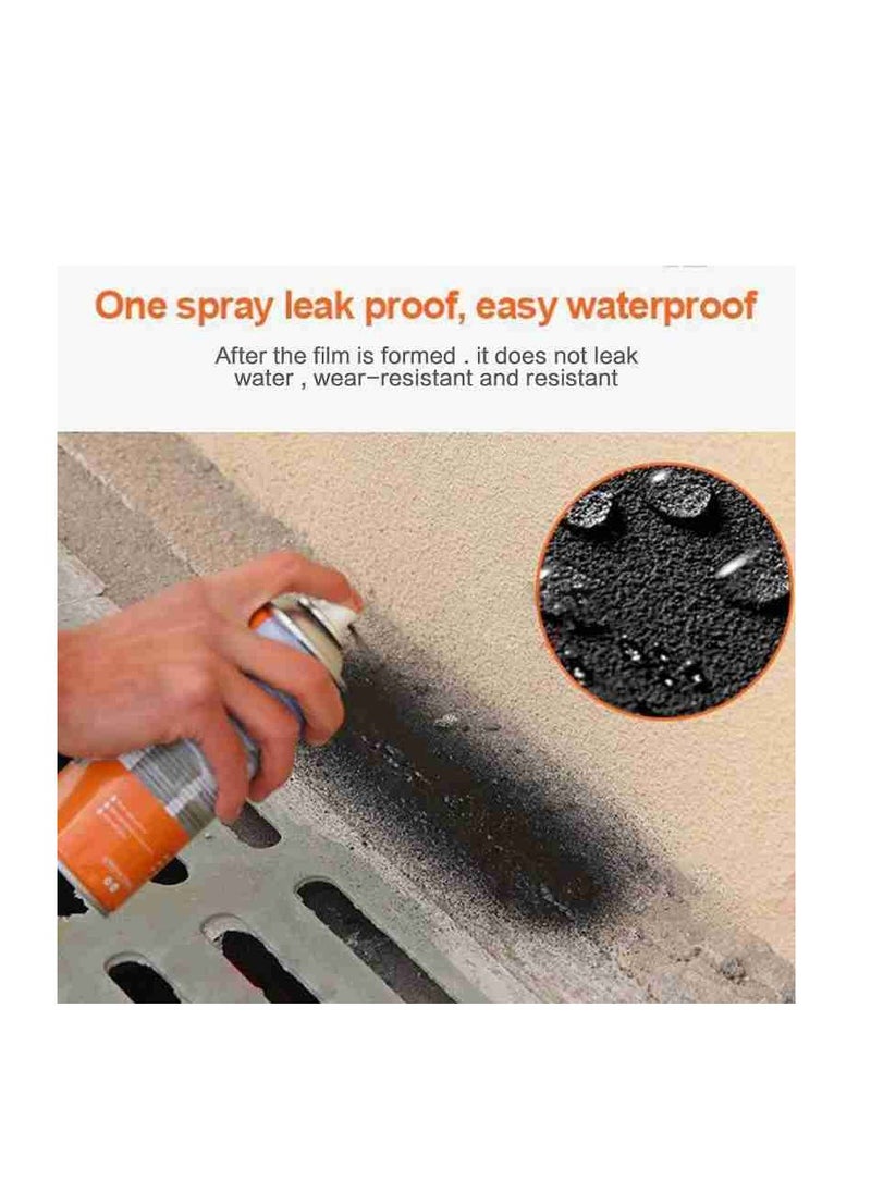 Generic - Drying mental waterproof leak sealer spray paint nano thermal waterproofing  550ML spray paint for walls white - Image 1
