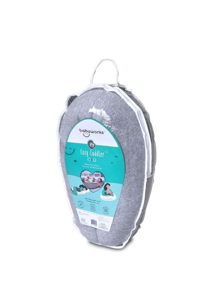 Babyworks Baby Works Cozy Cuddler Body Pillow and Nursing Support  - Image 1