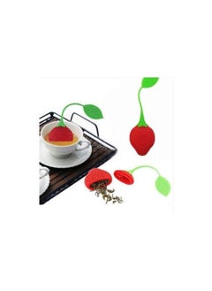 Generic Silicon Strawberry Shape Diffuser Green Tea Strainer infusers Filter - 2 Pcs/Suitable for Use in Teapot, Teacup and More-A Wonderful Gift for an Avid Tea Drinker  - Image 5