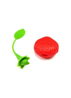 Generic Silicon Strawberry Shape Diffuser Green Tea Strainer infusers Filter - 2 Pcs/Suitable for Use in Teapot, Teacup and More-A Wonderful Gift for an Avid Tea Drinker  - Image 3