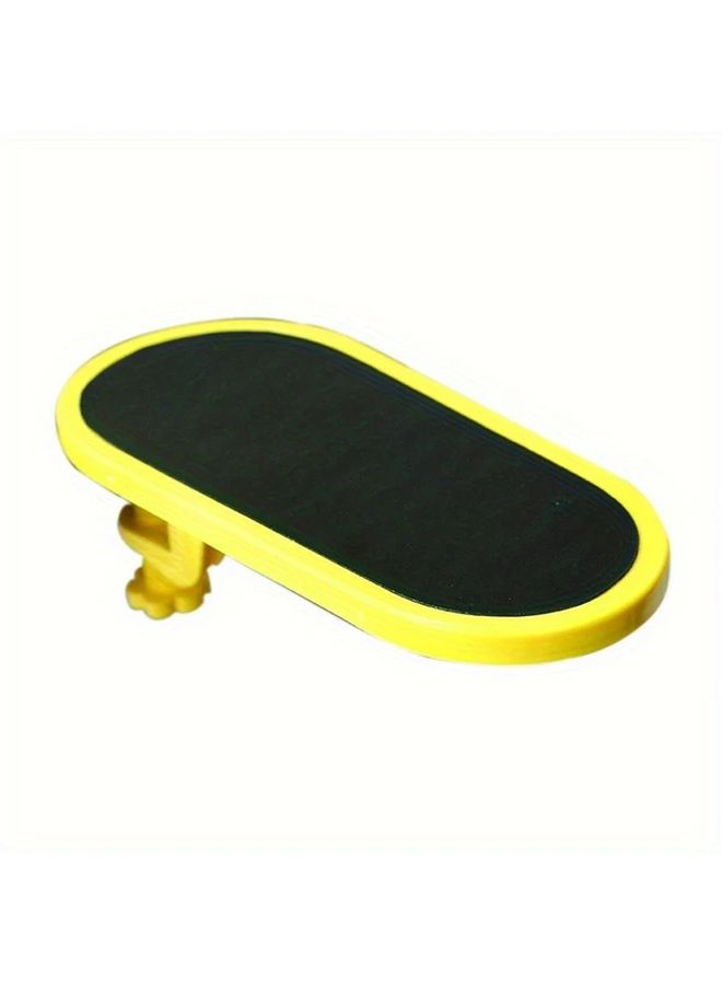 Yellow Ergonomic 180 Degree Rotatable Keyboard Mouse Wrist Support Pad With Adjustable Bracket - Image 5
