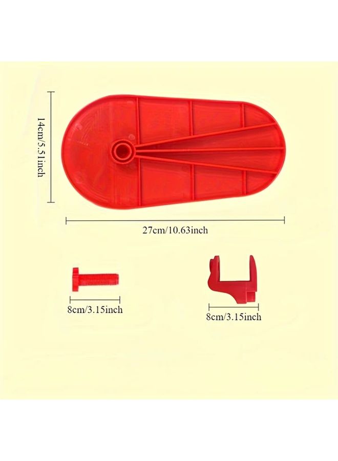 Yellow Ergonomic 180 Degree Rotatable Keyboard Mouse Wrist Support Pad With Adjustable Bracket - Image 2