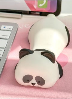 Bukela Upgrade Ergonomic Memory Foam Wrist Rest Support for Mouse Computer Arm Rest for Desk Cute Animals Wrist Pad Office Supplies Slow Rising PU Wrist Pad (Panda)  - Image 1