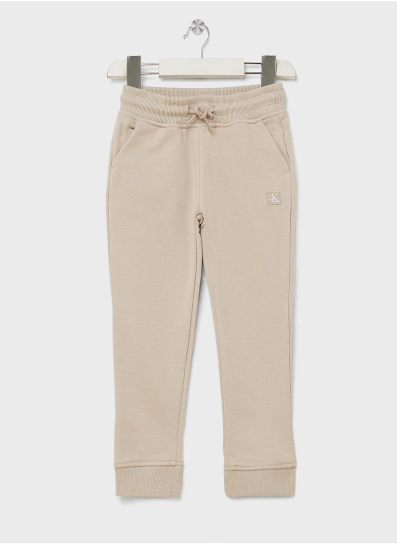 Calvin Klein Jeans Kids Essential Mini Badge Sweatpants  - Image 1