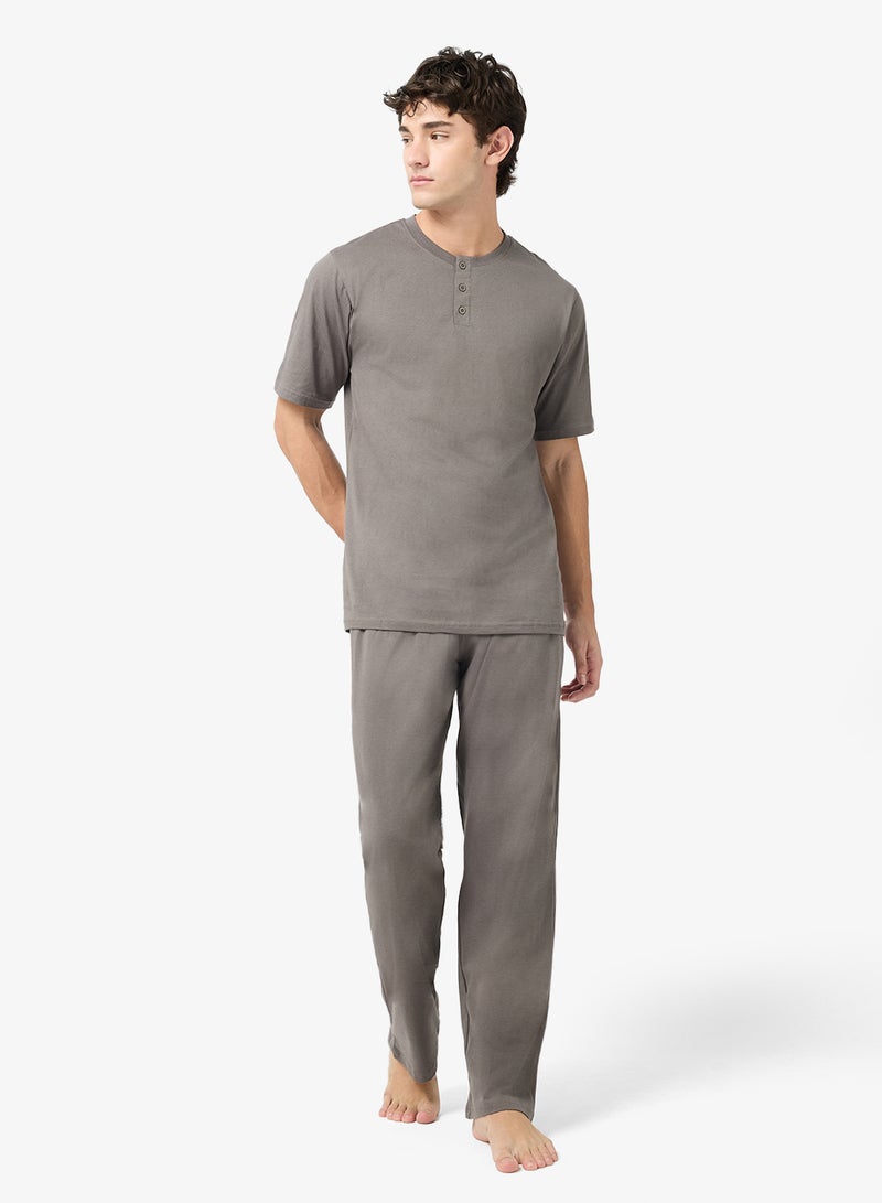 Seventy Five Nightwear T-Shirt and Pant Set - Image 1