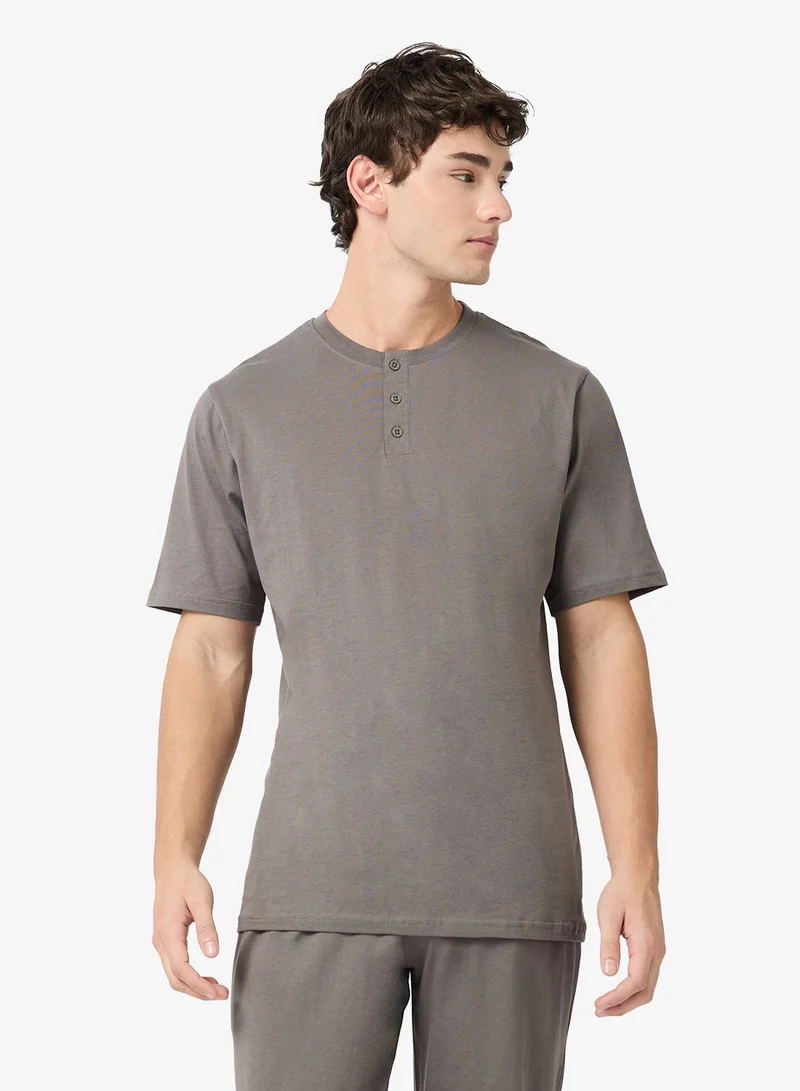 Seventy Five  Nightwear T-Shirt and Pant Set for Men | Best Price UAE