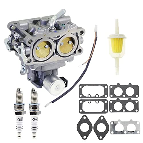 WHFZN Carburetor For Briggs & Stratton 845199 844714 843475 842073 808266 Compatible with 358000 Briggs & Stratton Engines With Spark Plugs and Fuel Filter - Image 2