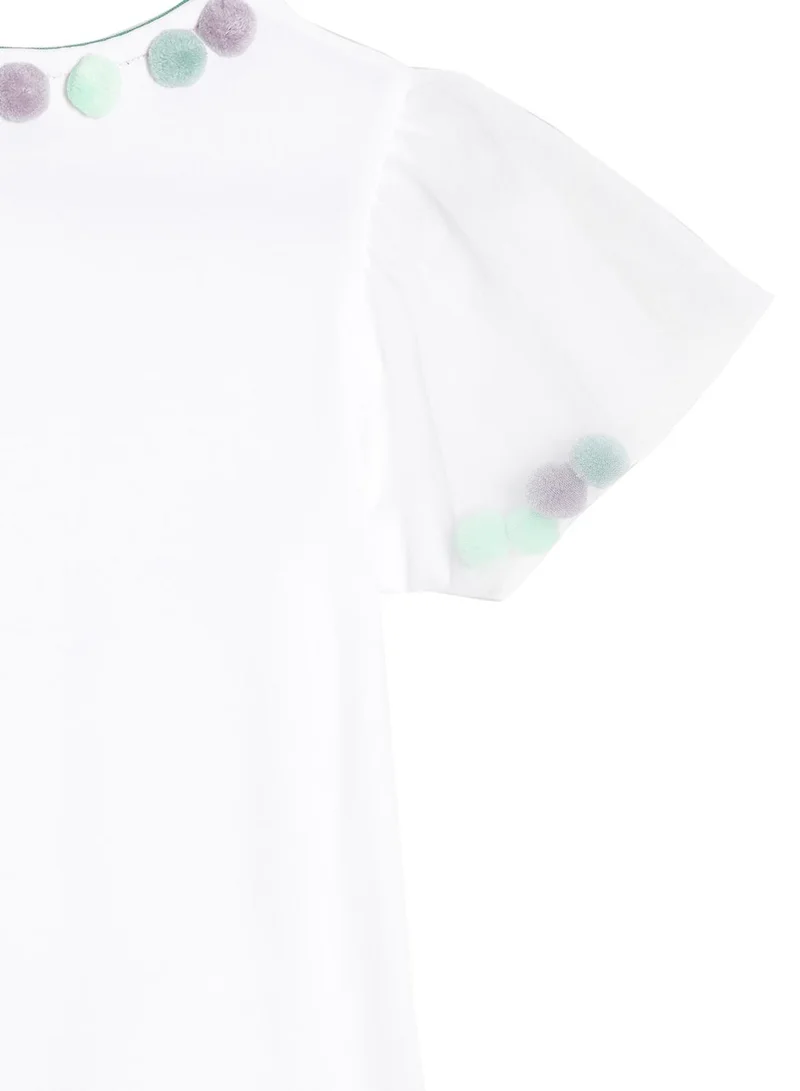Pilolo Balloon Graphic Dress