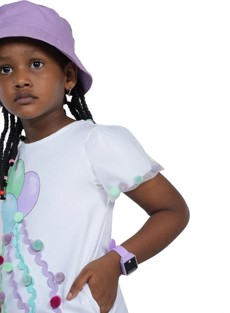 Pilolo Balloon Graphic Dress