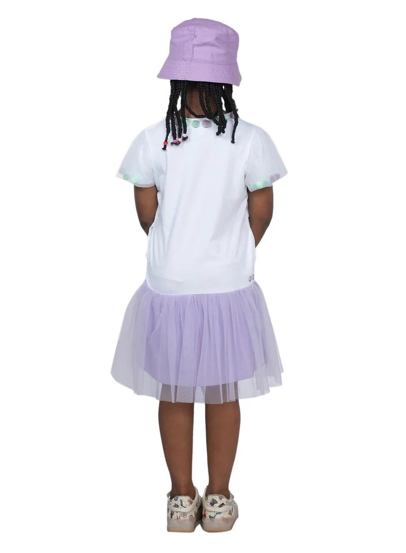 Pilolo Balloon Graphic Dress