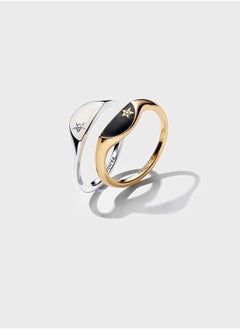 PANDORA Pandora Me Halved Enamel Signet Ring  - Image 2