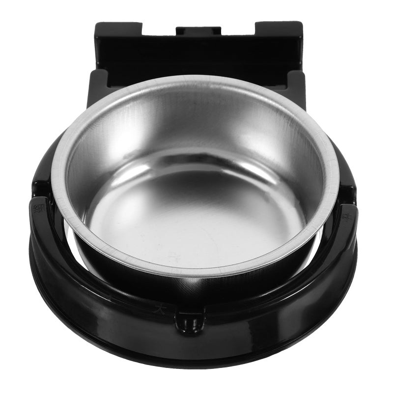 Stainless Steel Wall Mounted Ashtray With Lid Windproof For Indoor Outdoor Use - Image 2