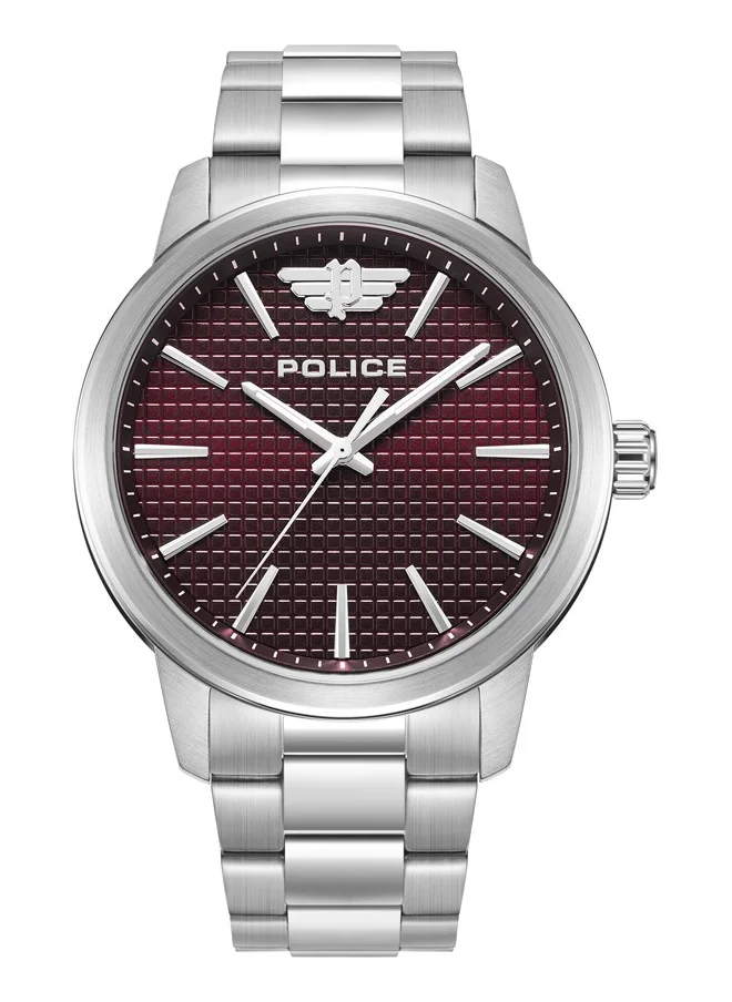 POLICE Men's Analog Round Shape Stainless Steel Wrist Watch PEWJG0018403 - 44 Mm