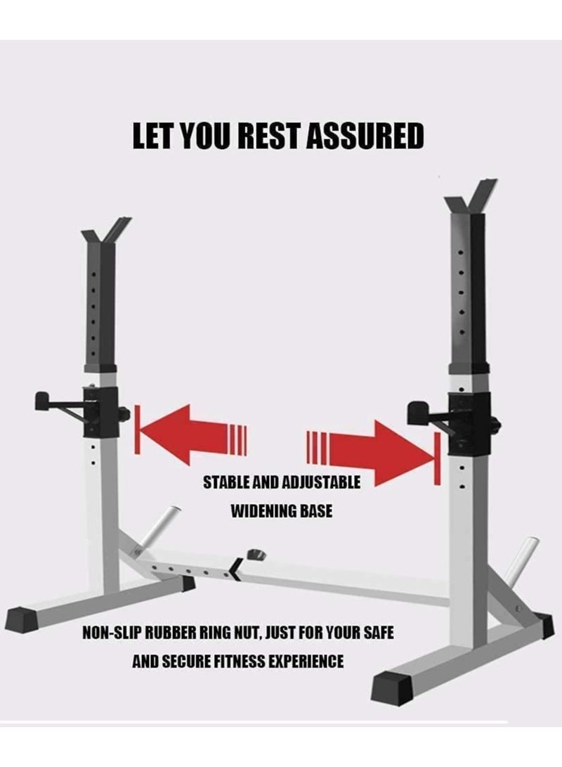 ULTIMAX Adjustable Squat Stands Rack - Image 3