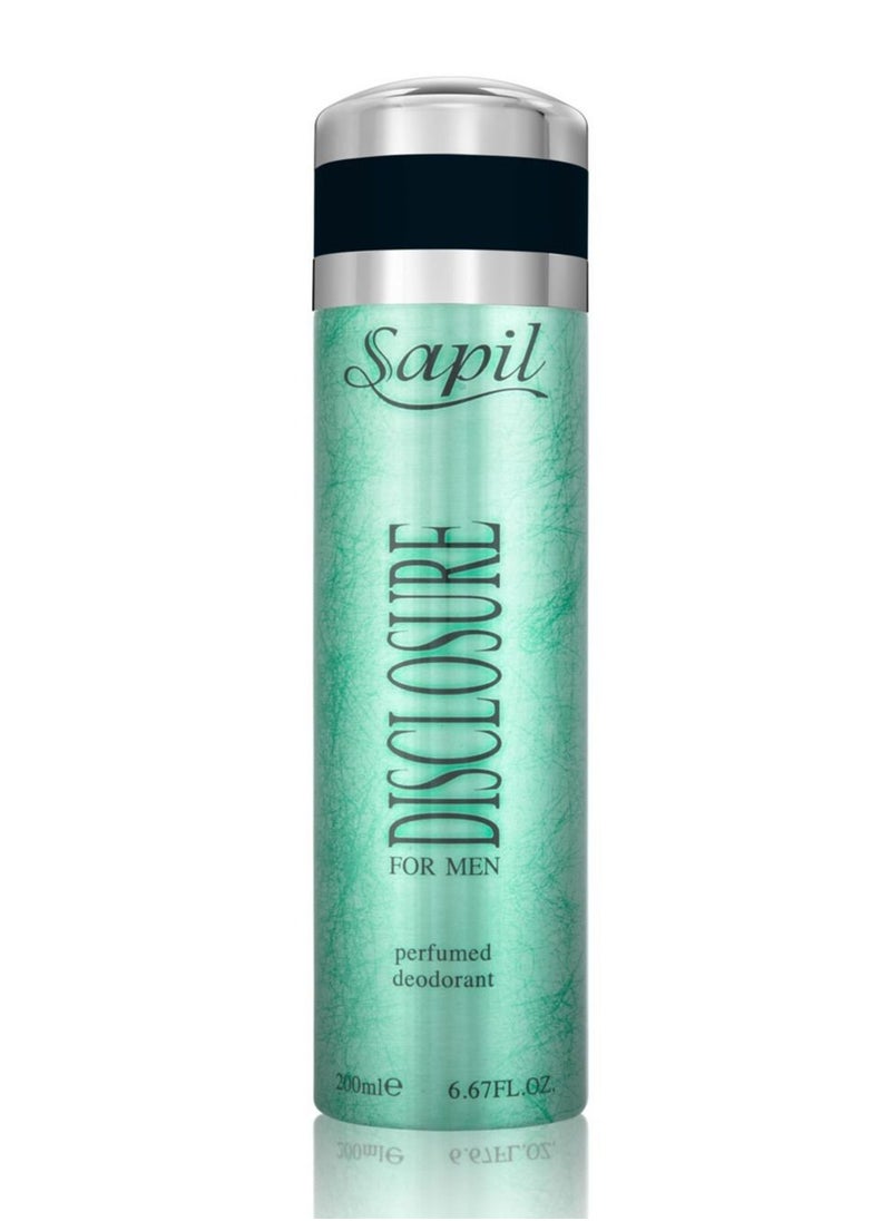sapil - Disclosure for Men Perfume Deo 200ML - Image 1