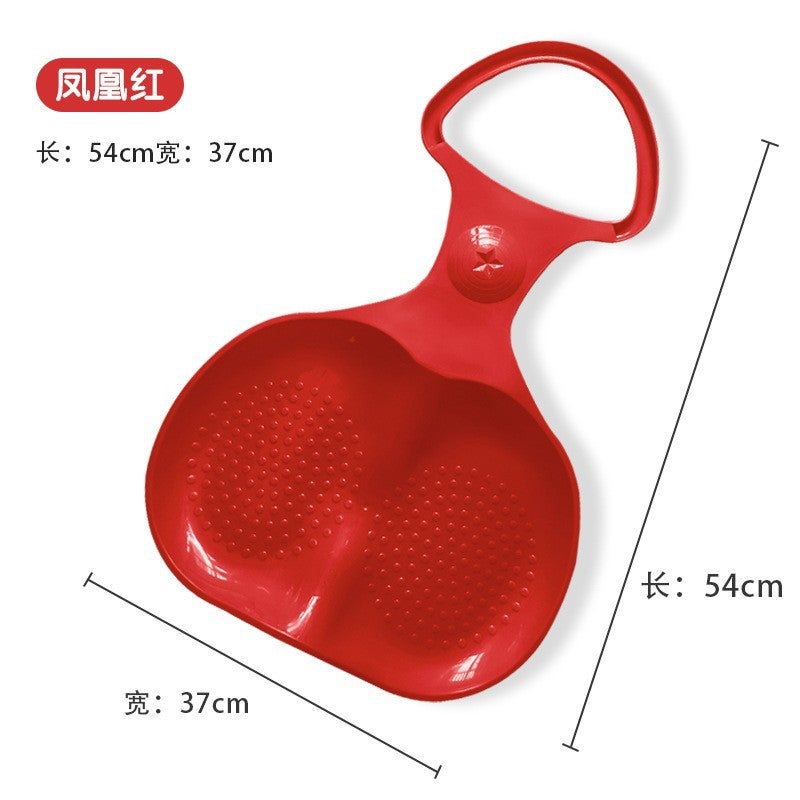 Thickened Round Ski Pads Manufacturer Wear-Resistant Thickened Sand Sliding Pads Grass Sliding Pads Children'S Sliding Grass Boards - Image 1