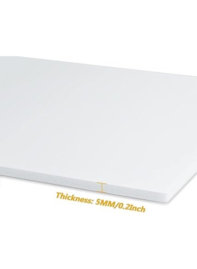 الواح اسفنجية 11.7 × 16.5 انش - فوم بيضاء مقاس A3 لوح خبز وسط 3 - 16 5 ملم سميكة للحرف اليدوية ملصقات البوليسترين للمشاريع الفنية - Image 2