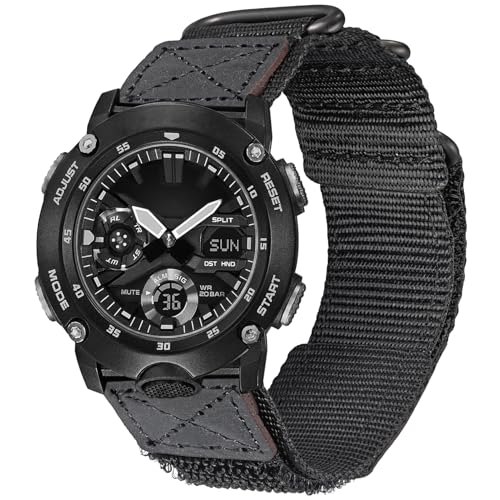 DAVILANE Watch Band Strap for Casio GA2000 PRG600650 PRW6600 Super Rugged Nylon Sports StrapBand Width 24mm - Image 1