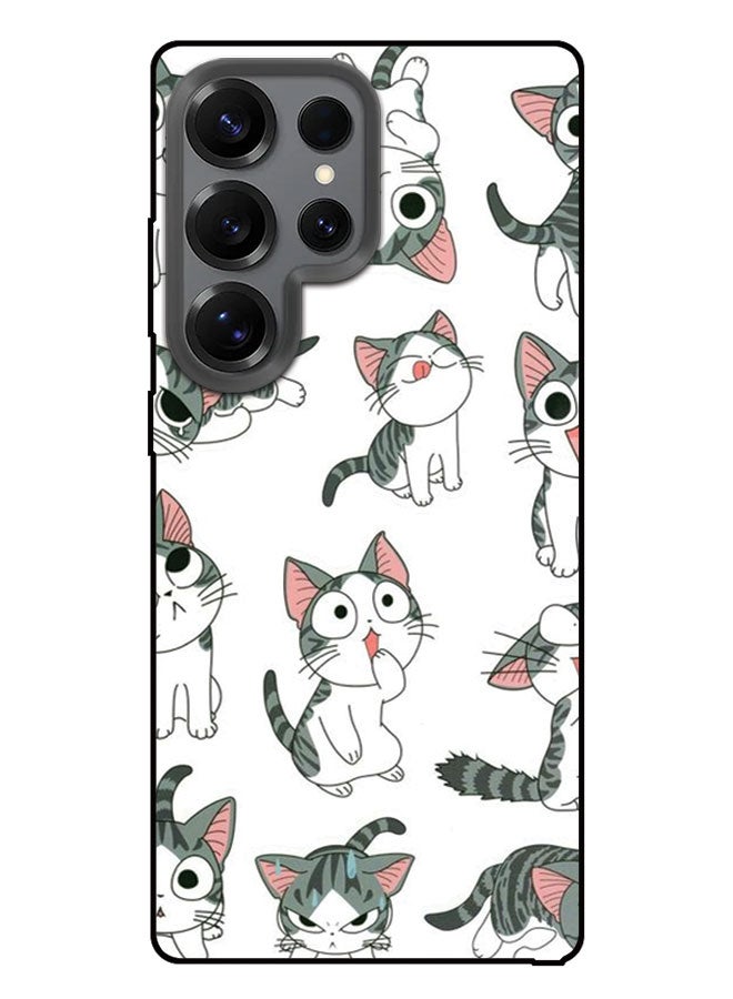 EYE CATCH Printed Protective Case Cover For Samsung Galaxy S25 Ultra-  Cat - Image 1