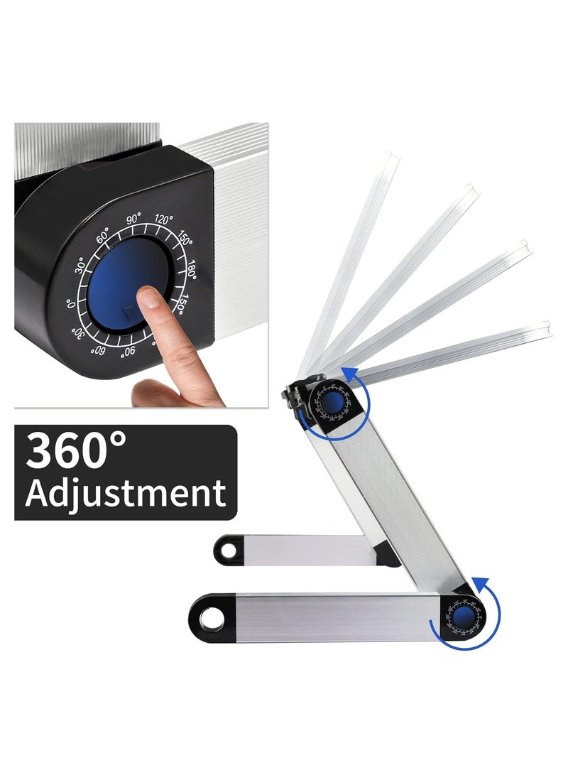 general Bookshelf, adjustable bookshelf, ergonomic multi-height Angle clips, portable multi-functional bookshelf with clips, suitable for textbooks, recipes, sheet music, and laptops - Image 3