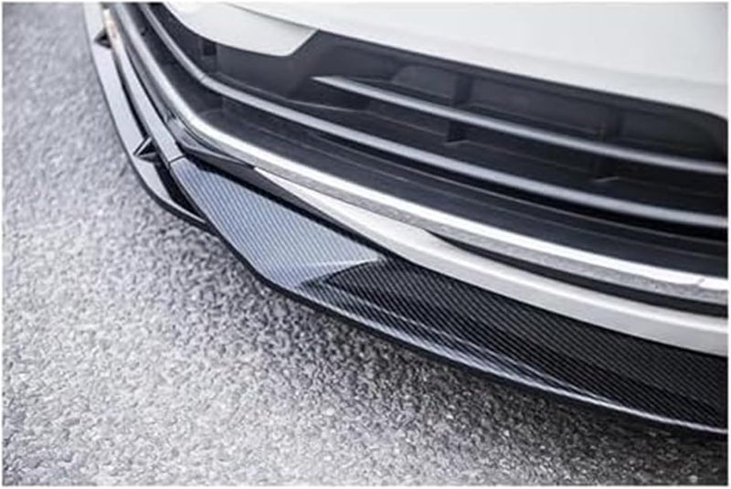 QASULER Matte Black Front Bumper Spoiler Splitter for VW RTEON CC - Image 5