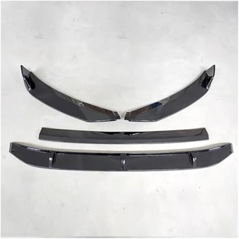 QASULER Matte Black Front Bumper Spoiler Splitter for VW RTEON CC - Image 1