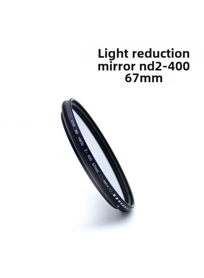 Neutral Density Filter Camera Lens 67mm Medium Gray Density Filter Light Reduction Filter Photography Lens Filter ND2-400 ND1000-Color:Dim Lens ND1000  Separate Lens  - Image 4