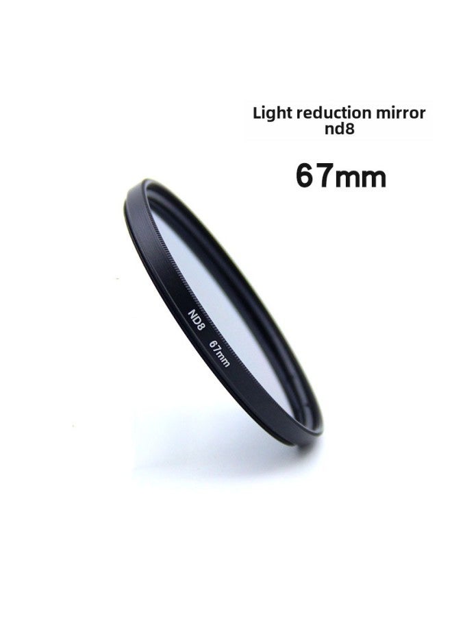 Neutral Density Filter Camera Lens 67mm Medium Gray Density Filter Light Reduction Filter Photography Lens Filter ND2-400 ND1000-Color:Dim Lens ND1000  Separate Lens  - Image 3