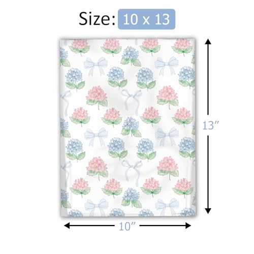 Pro Supply Global 10x13 (100) Hydrangeas Summer Designer Poly Mailers Waterproof Self Sealing Tear Resistant Polymailers Shipping Envelopes Premium Printed Bags For Small Businesses - Image 4
