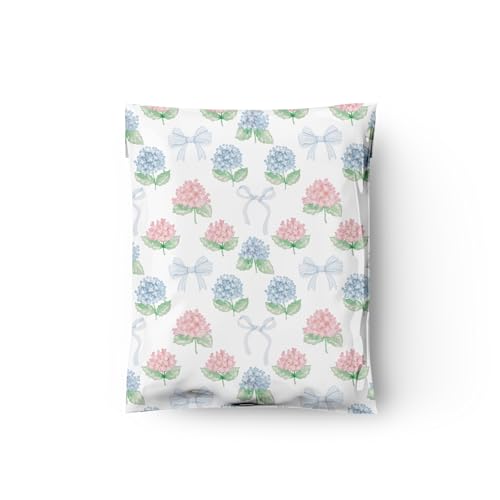Pro Supply Global 10x13 (100) Hydrangeas Summer Designer Poly Mailers Waterproof Self Sealing Tear Resistant Polymailers Shipping Envelopes Premium Printed Bags For Small Businesses - Image 5
