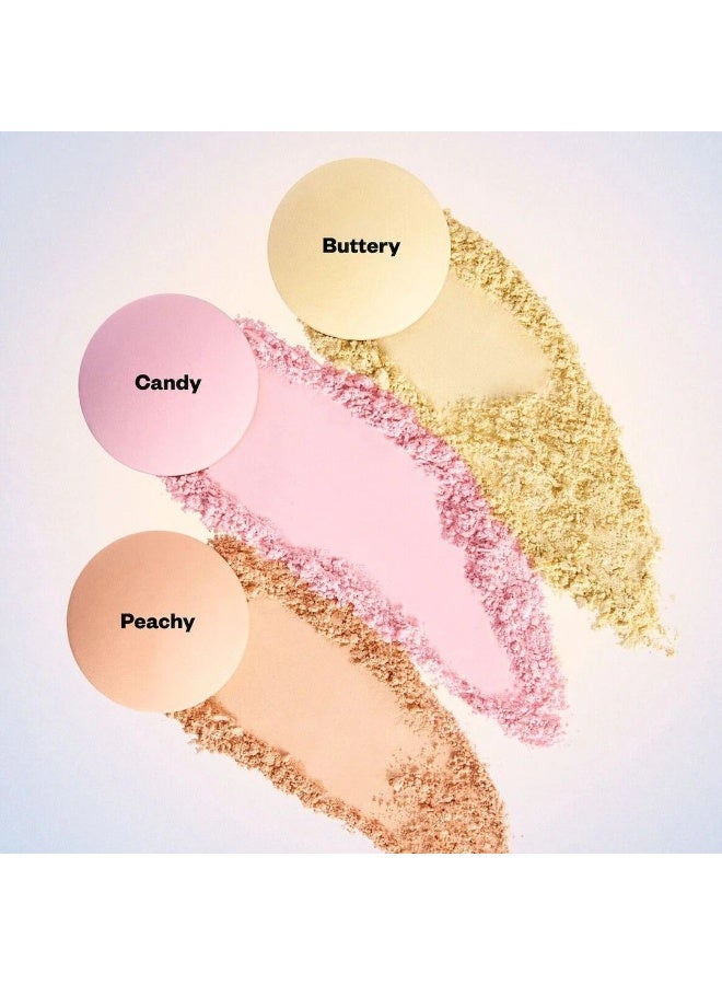 Kosas Cloud Set Makeup Setting Powder - Buttery- Sheer Brightening Yellow - Image 2