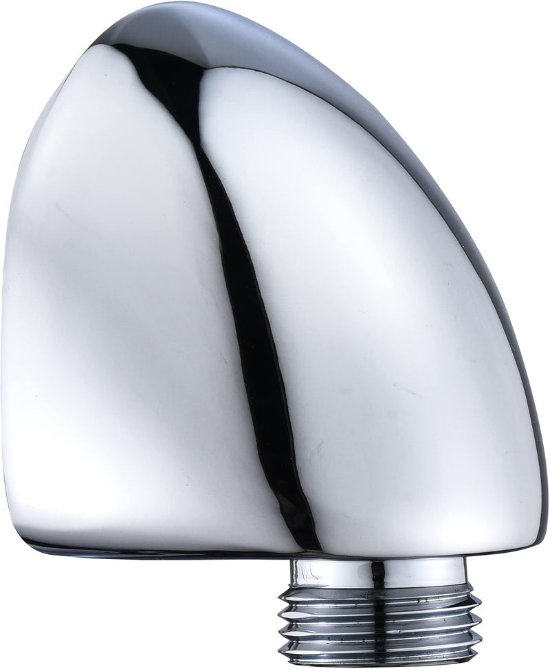 Tearel Wall-Mount Supply Wall Elbow for Hand Held Shower, Chrome - Image 1