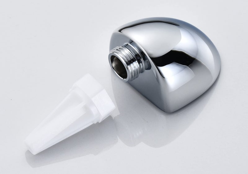 Tearel Wall-Mount Supply Wall Elbow for Hand Held Shower, Chrome - Image 3