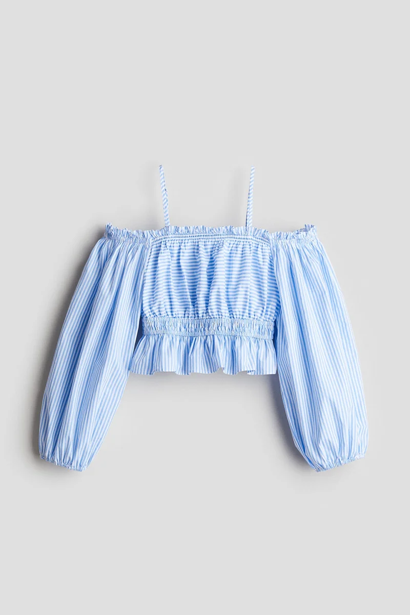 H&M Off-the-shoulder blouse
