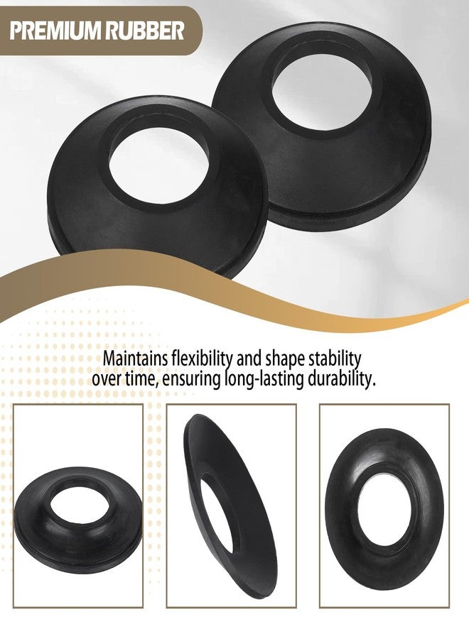 ZTTM 37680B Tub Stopper Gasket, Drain Assembly Replacement Part, Black 2 Pack - Image 3