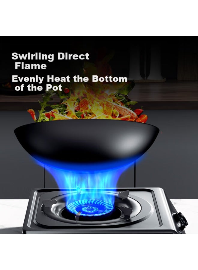 Skyworth Gas Stove Single Burner Cooker 5.0kw Strong Fire Tabletop Natural Gas Single Burner Stove For Household High Power Stove Z101t - Image 4