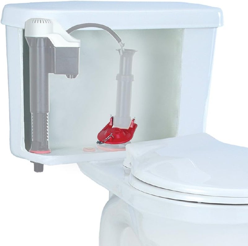 Korky Korky Plus Standard 2Inch Toilet Flapper  Long Lasting Rubber  Easy to Install  Made in USA 2001BP  - Image 5
